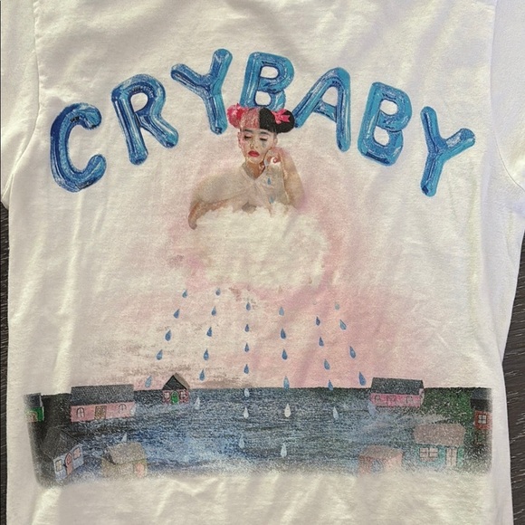 Crybaby Kids White T-Shirt - Picture 3 of 4